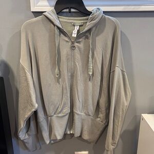 Athleta green Zip-Up Hoodie,never worn, but it does not have the tags